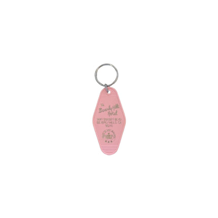Motel Key Fob - Beverly Hills Hotel Pink