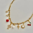 Faith, Love & Palm Trees Charm Necklace