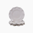 Perlette Cream Melamine Salad Plate 9”