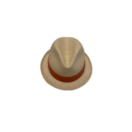 San Francisco Hat - Ray Panama Fedora orange