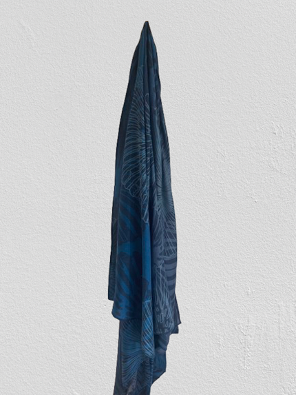 Tag Aloha Opihi Pareo Navy Sarong