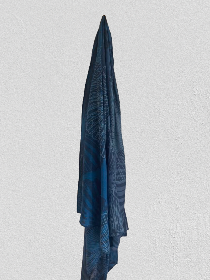 Tag Aloha Opihi Pareo Navy Sarong