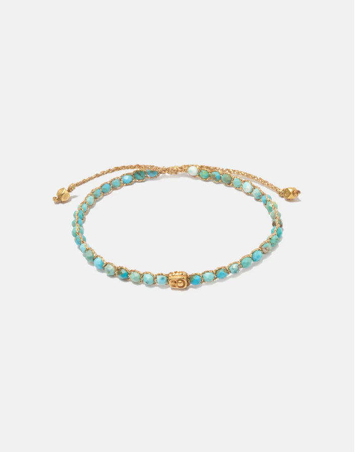 Samapura Jewelry - Turquoise Gemstone Bracelet