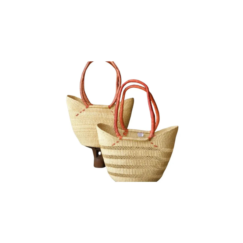U Shop Basket Long Handle plain